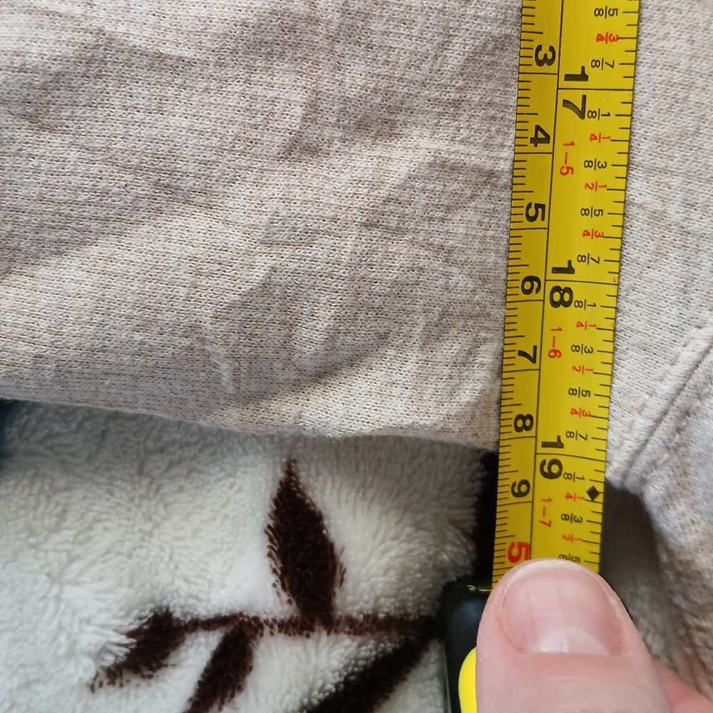 Beige Button-Up Fleece Cardigan - Picture 2 of 4